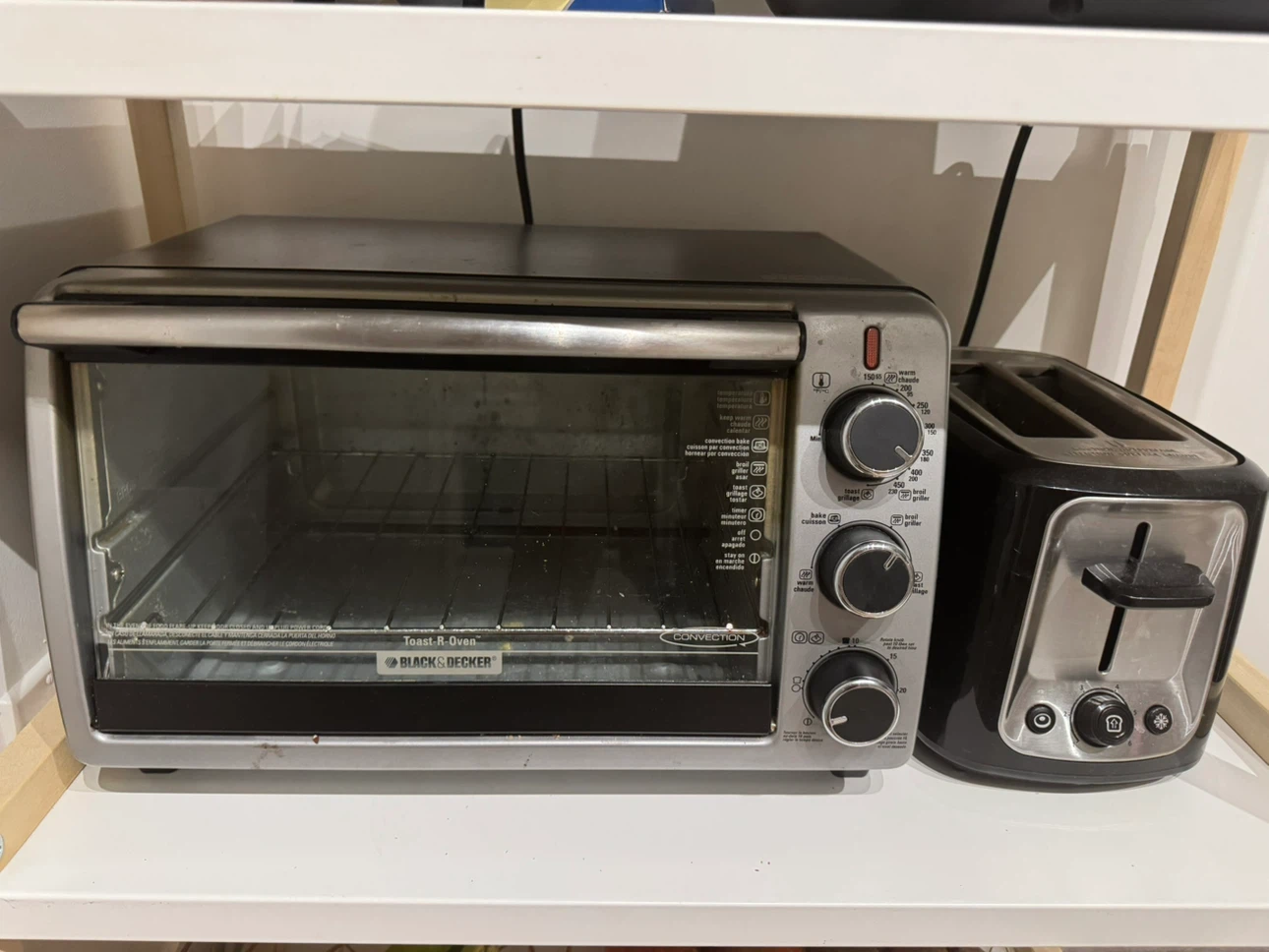 Black & Decker oven + toastmaster + starfrit rice cooker