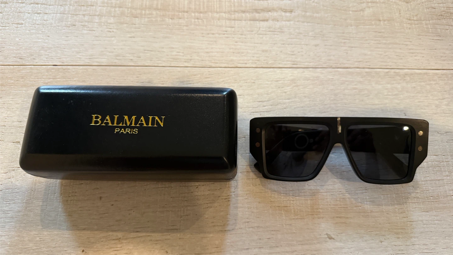 Balmain Paris Black Sunglasses
