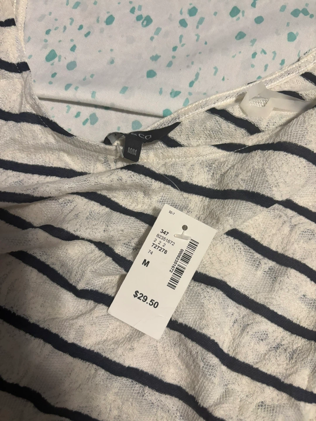 M/M Striped Top - photo 2