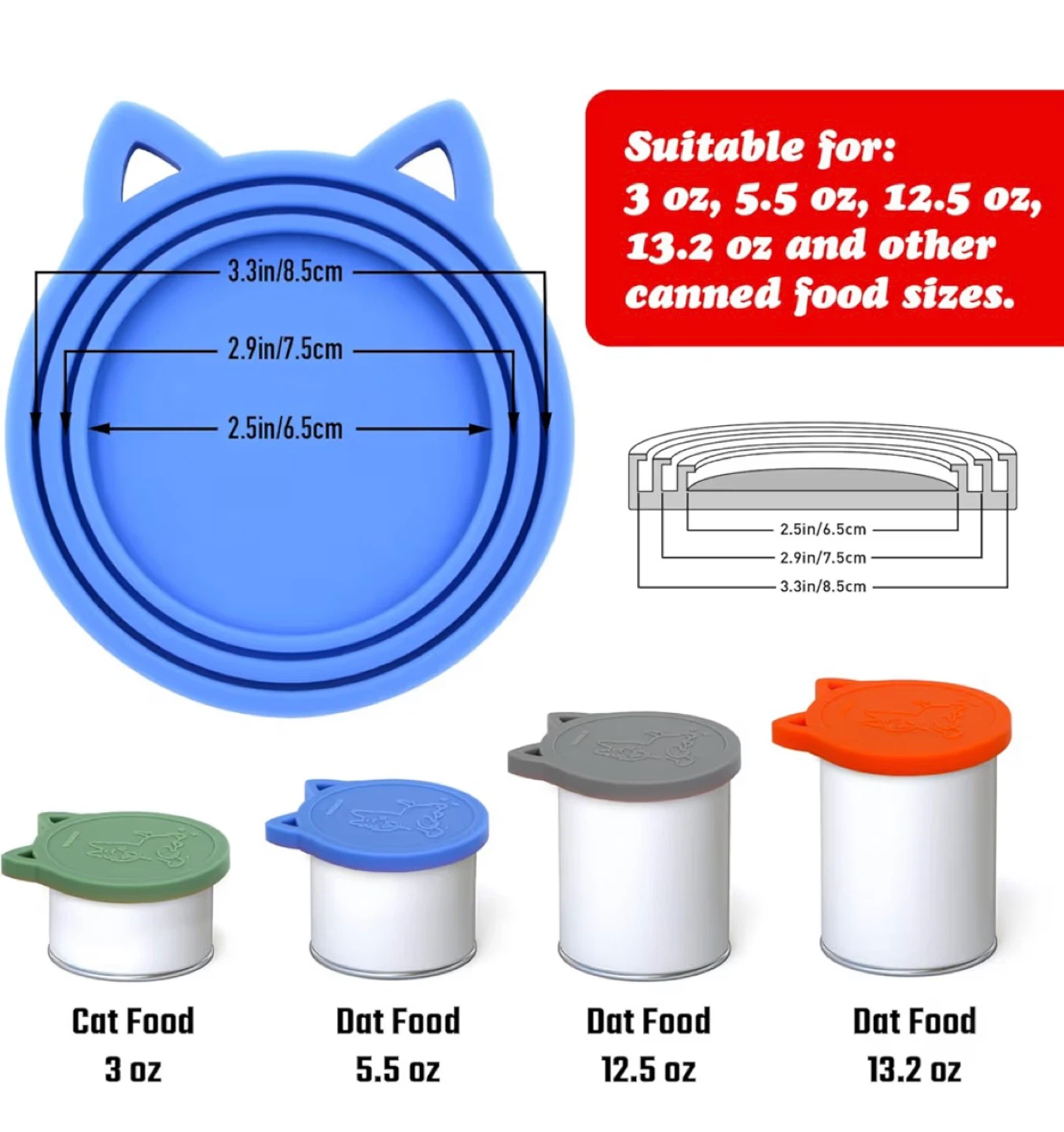 Silicone Can Food Lid