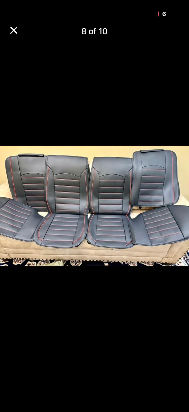New Universal Leather Car Seat Covers (Full Set) - photo 5