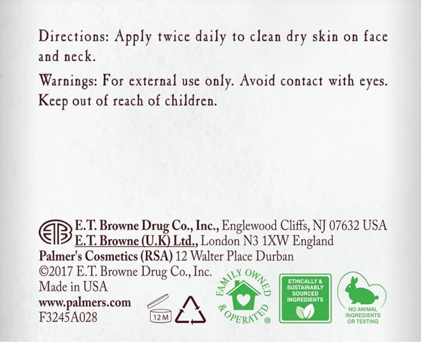 Palmer's Coconut Oil Formula  Hydrate Facial Moisturizer 50g - photo 3
