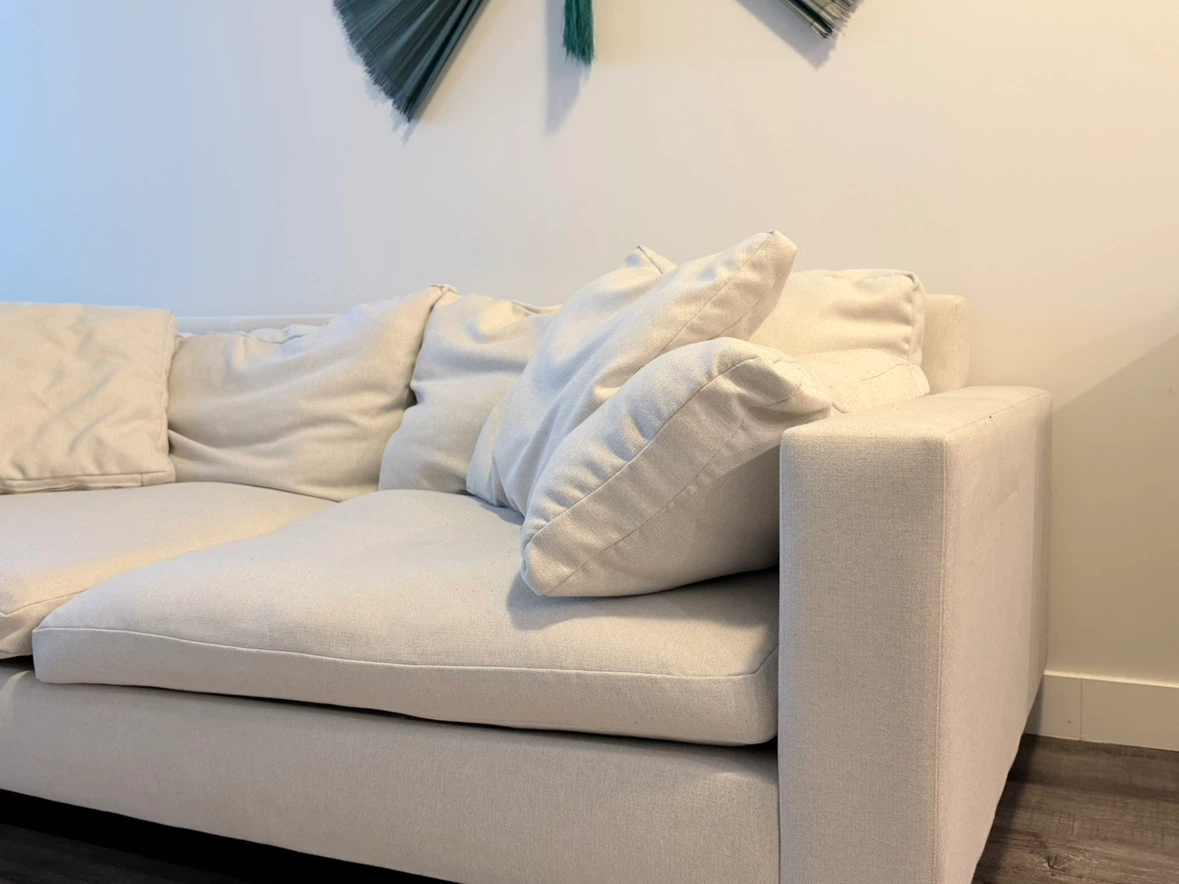Beige West Elm Harmony Sofa - photo 4