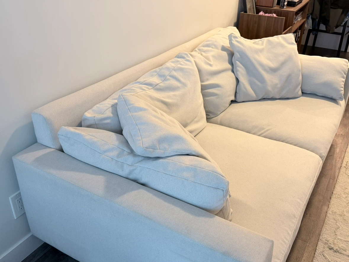 Beige West Elm Harmony Sofa - photo 5