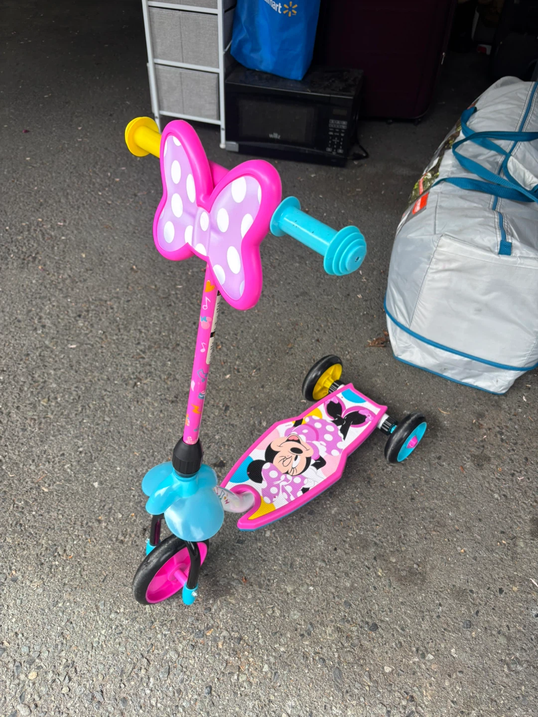 Scooter with light