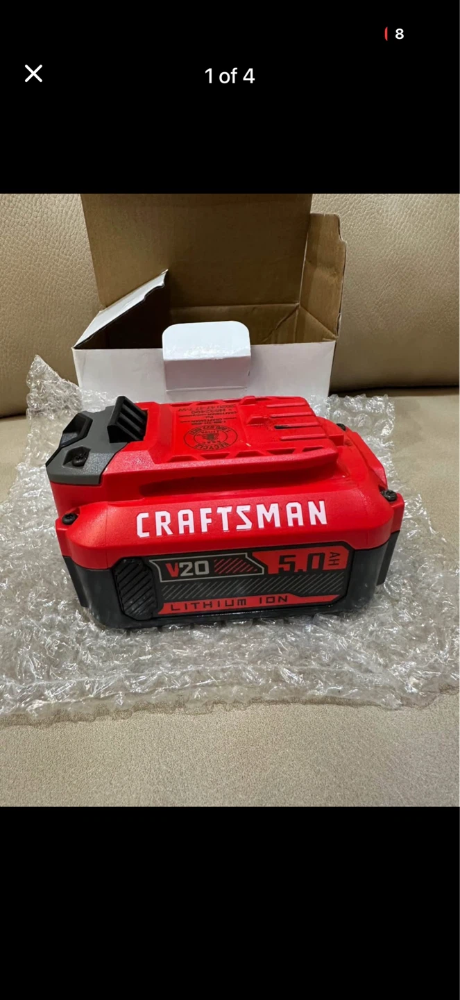 New Craftsman V20 5.0Ah Lithium-Ion Battery