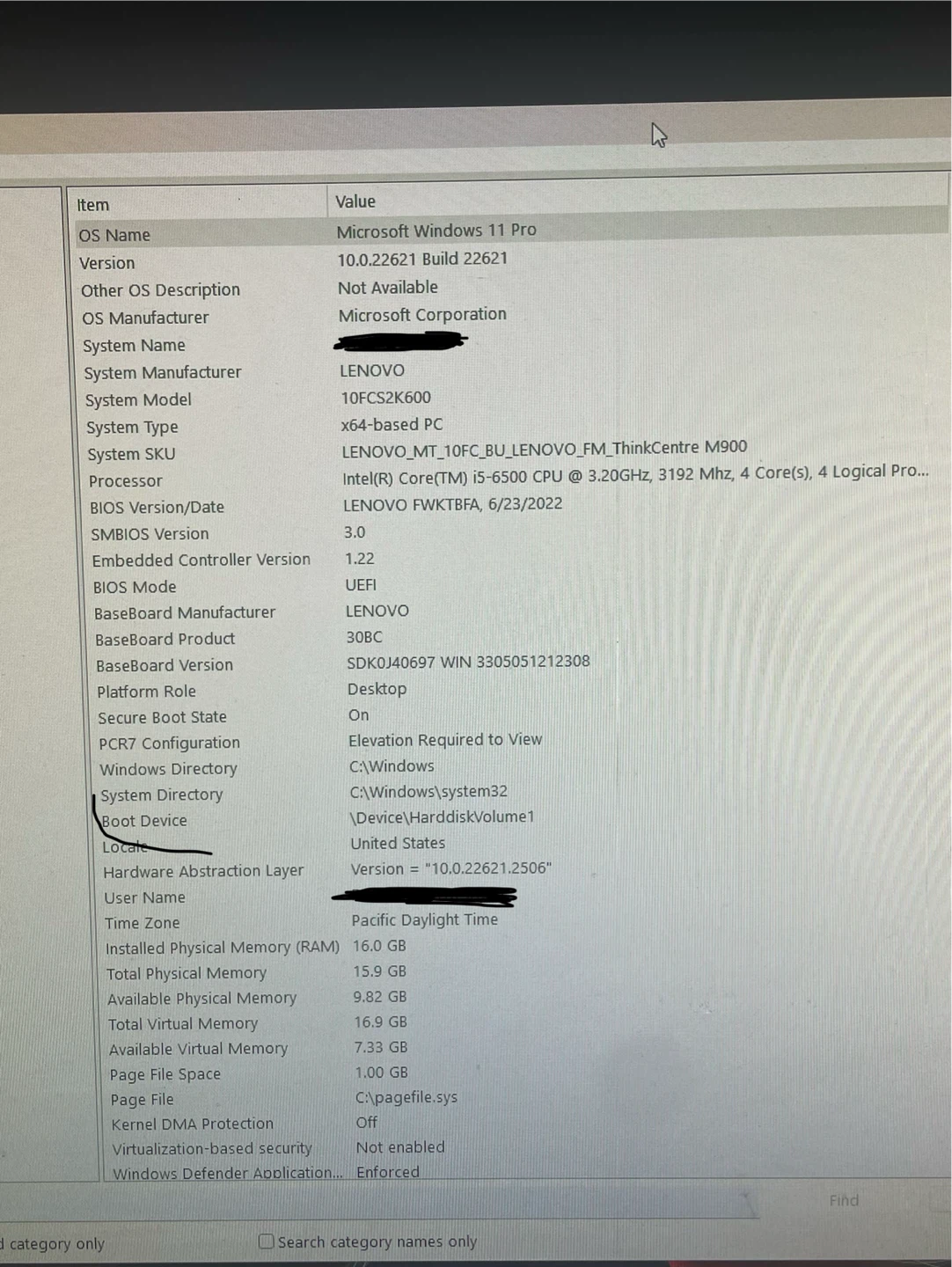 Lenovo Desktop Computer - photo 2