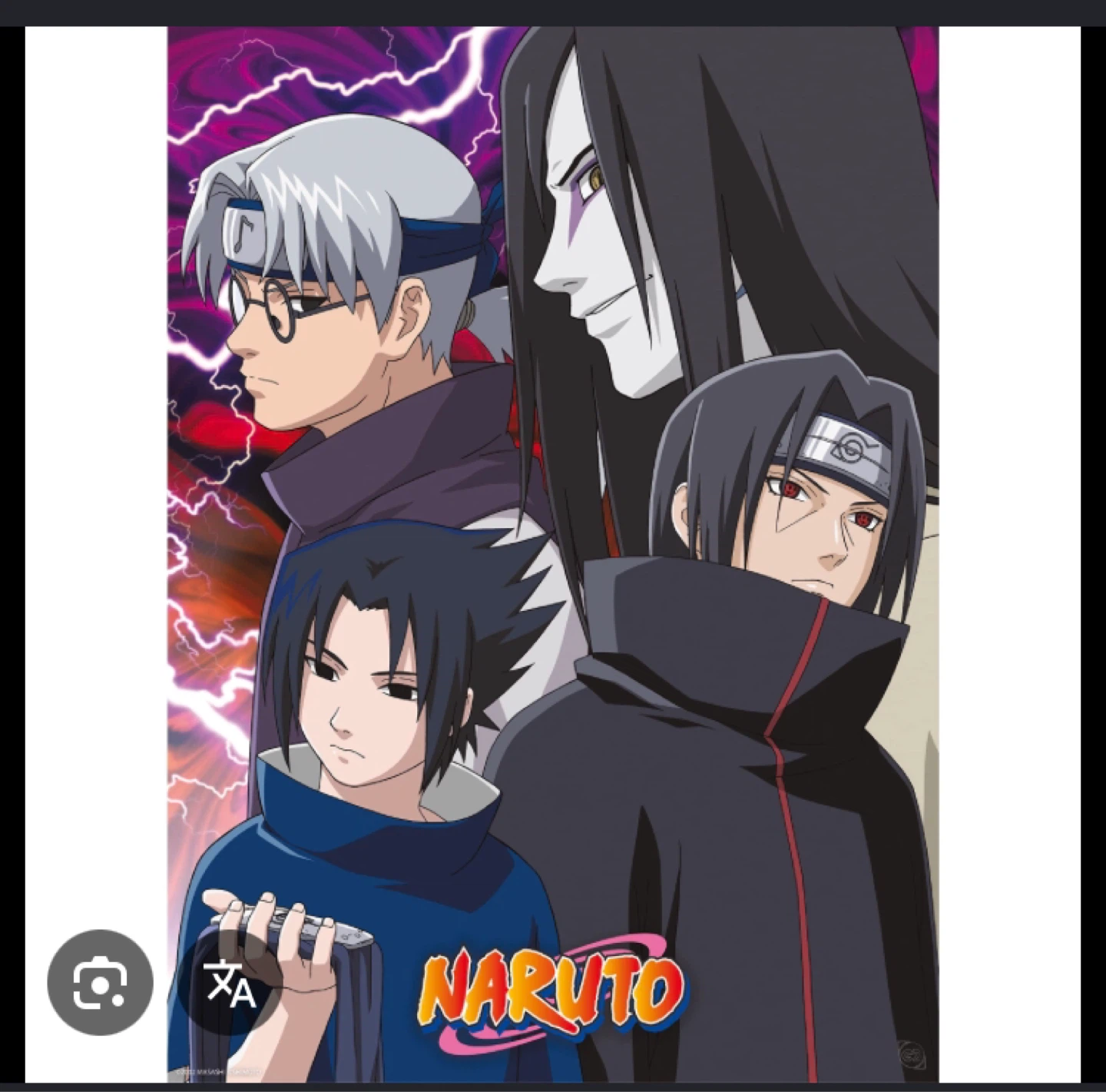 Naruto A4 Poster - photo 2