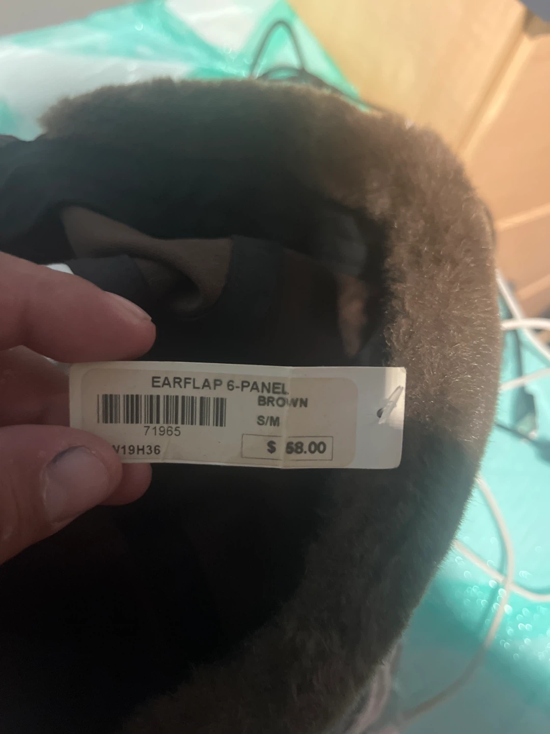 Supreme Earflap 6-Panel Hat - Brown S/M - photo 2