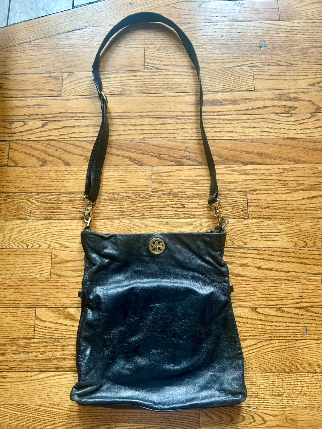 Tory Burch Black Leather Shoulder Bag - photo 2