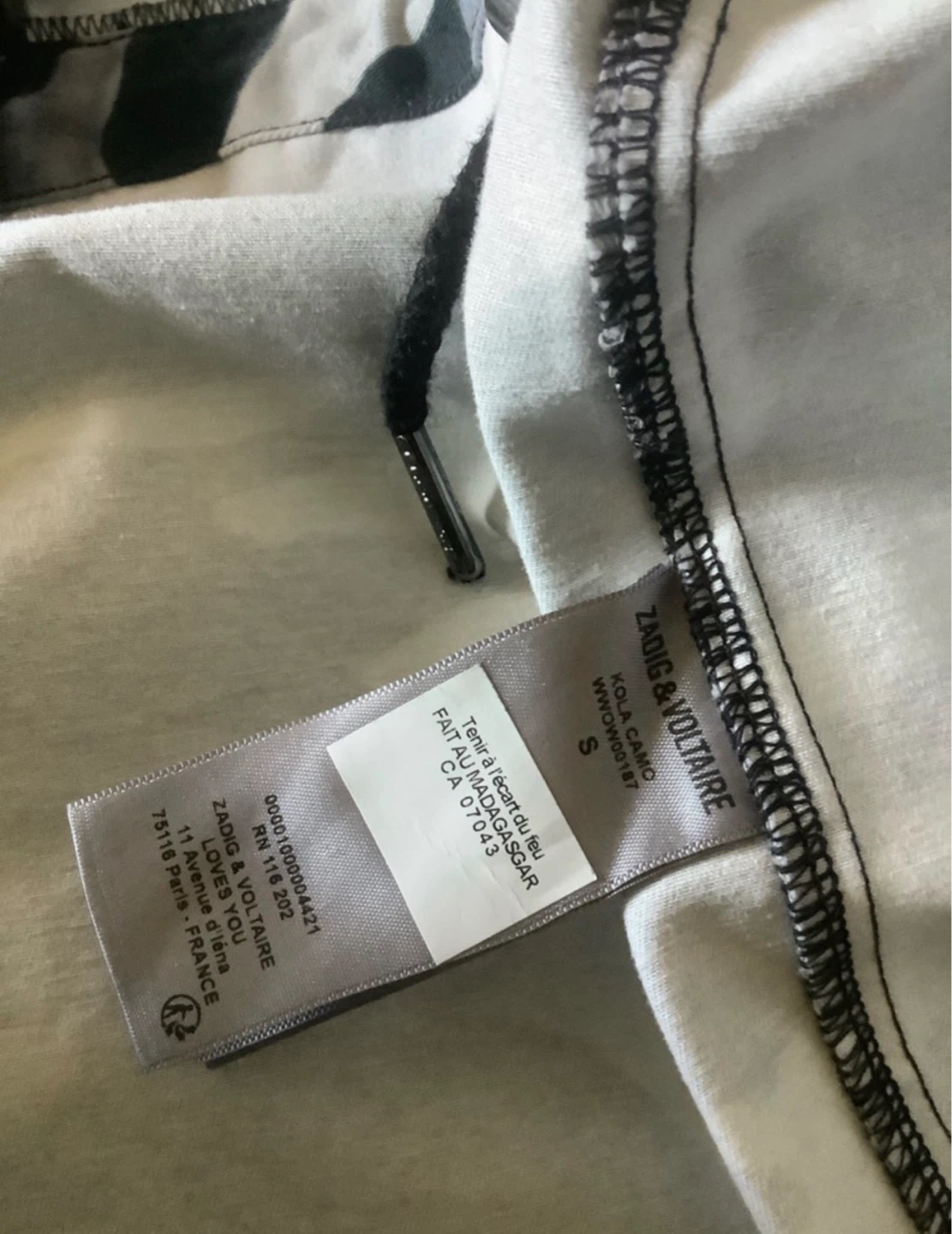 Brand new with tag Zadig & Voltaire KOLA CAMO Jacket - photo 4