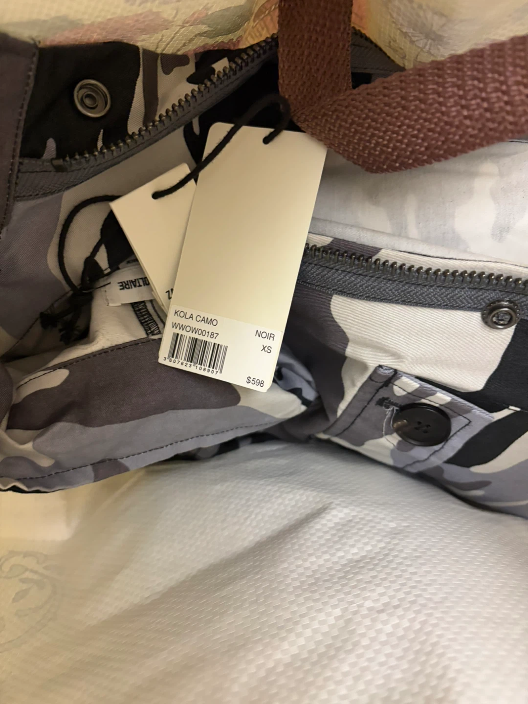 Brand new with tag Zadig & Voltaire KOLA CAMO Jacket - photo 5