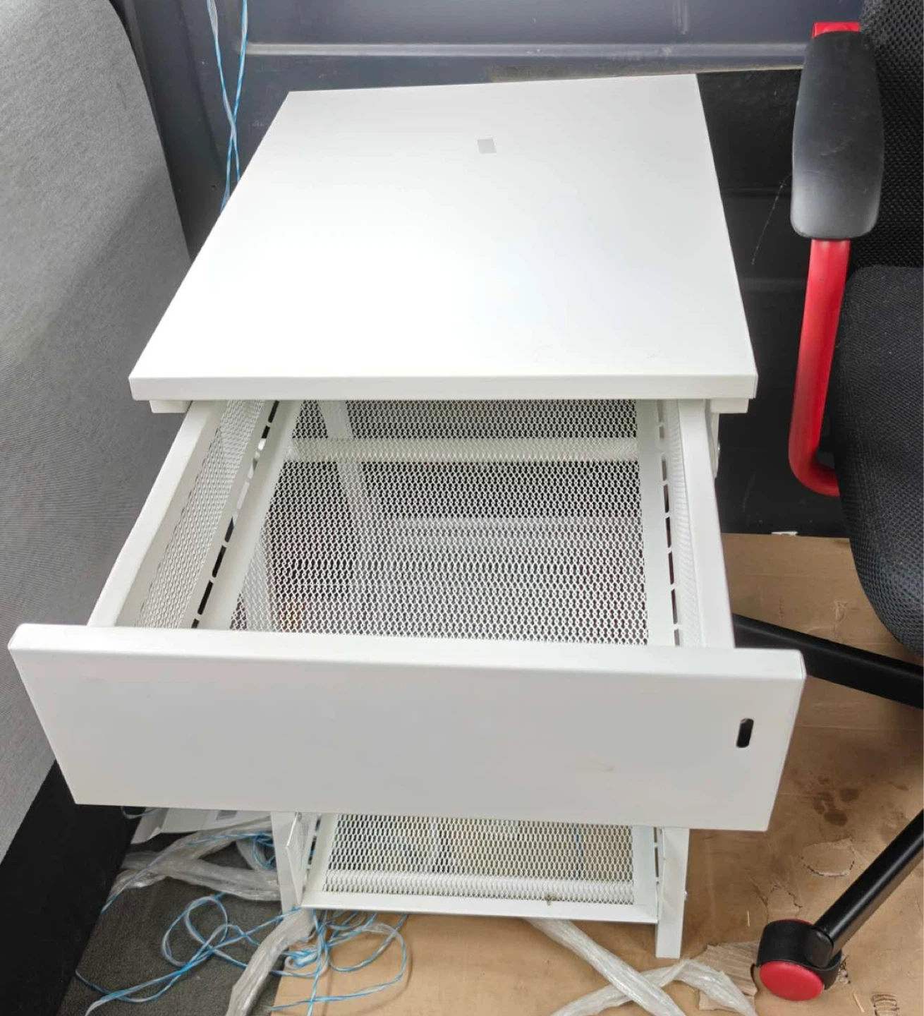 🔥Moving Sale🔥 IKEA TROTTEN Drawer Unit - White 34x56 cm - photo 2
