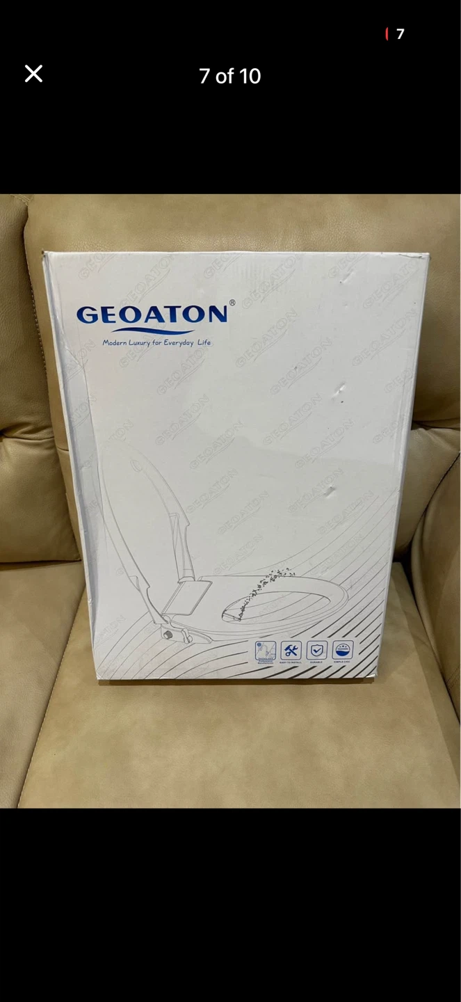New GEOATON Bidet Toilet Seat with Dual Nozzle - photo 4