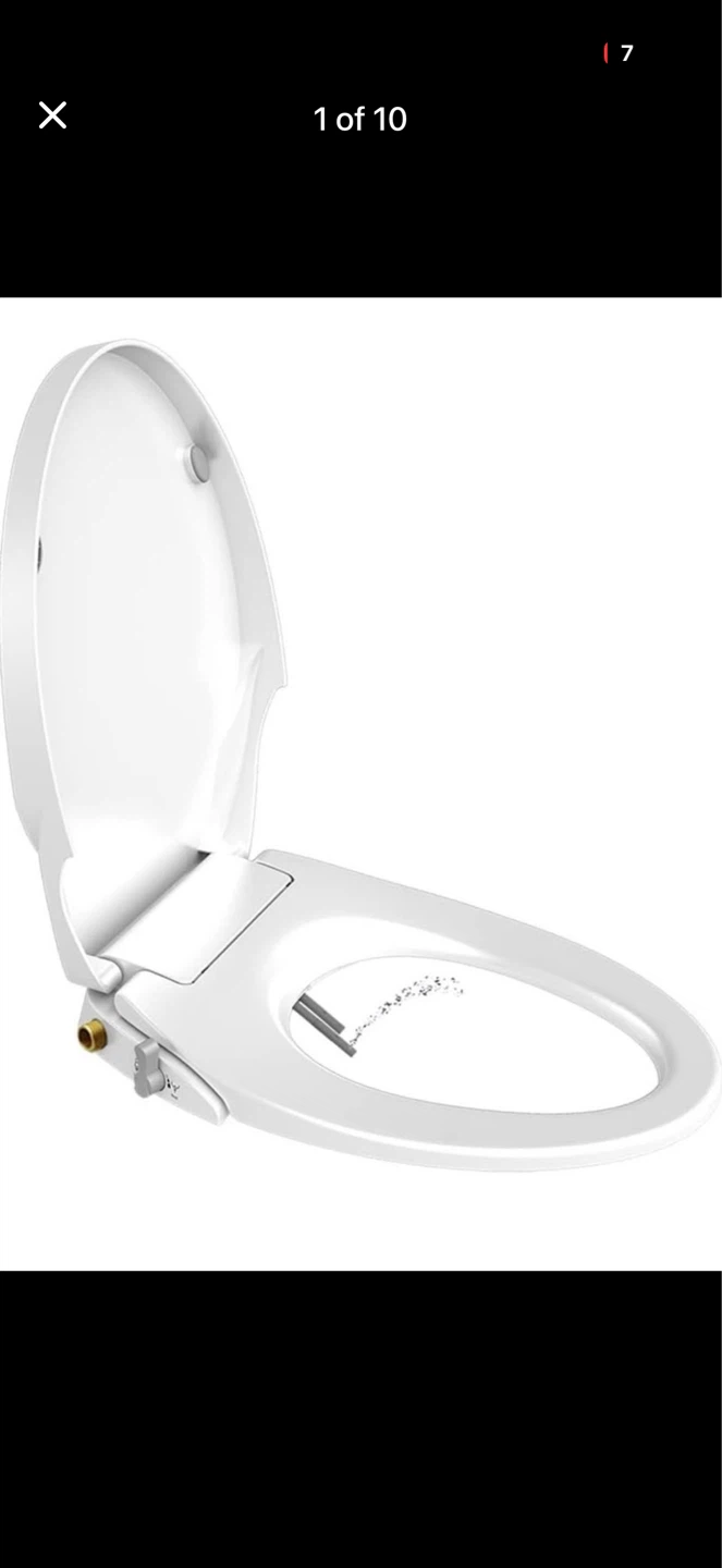 New GEOATON Bidet Toilet Seat with Dual Nozzle - photo 2