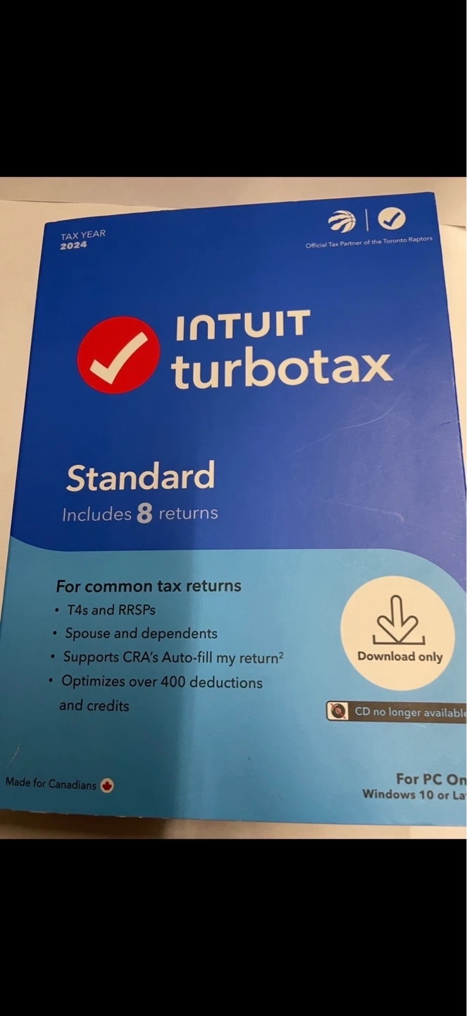 TurboTax Software - Year 2024