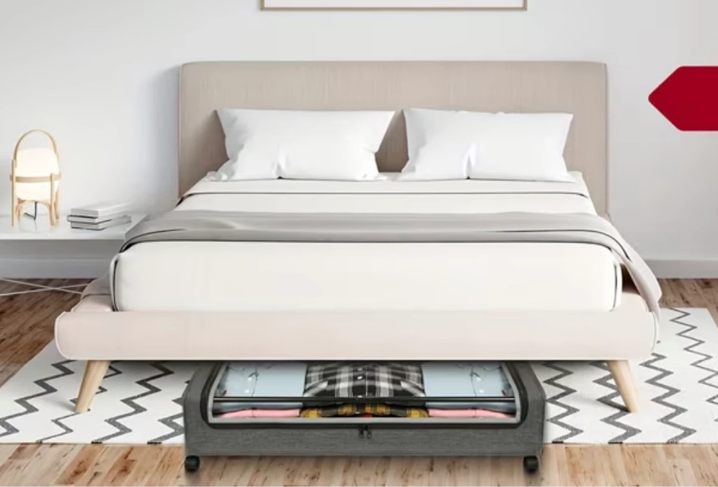 New Under-Bed Storage Container with Wheels - photo 3