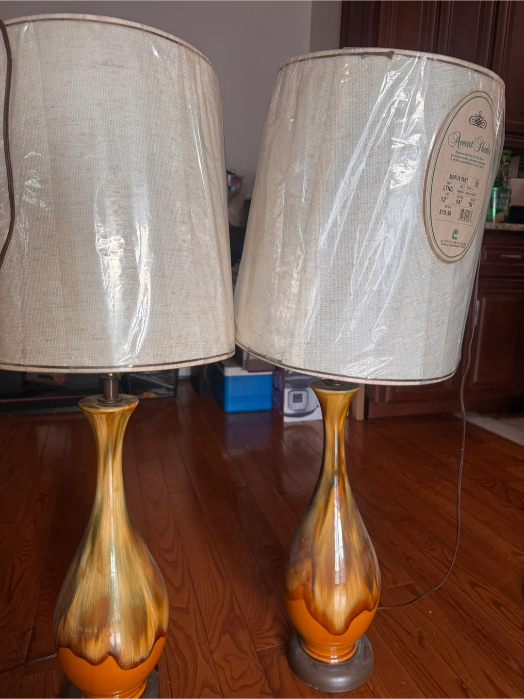 Accent Shades Martin Paint Table Lamps - Pair - photo 2