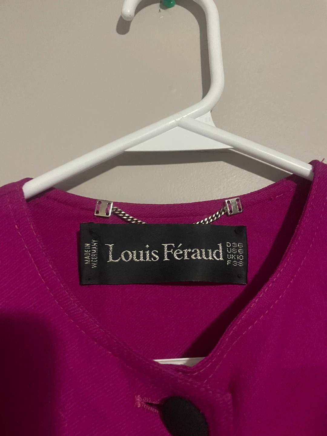 Louis Féraud Magenta Jacket - photo 3