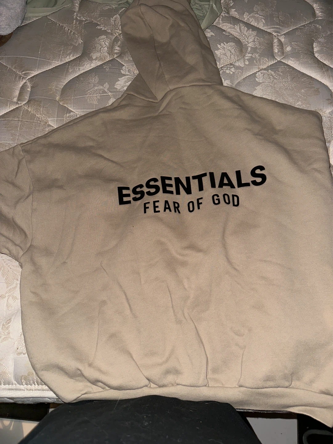 Fear of God Essentials Hoodie fleece hoodie II ‘’Desert Sand’’
