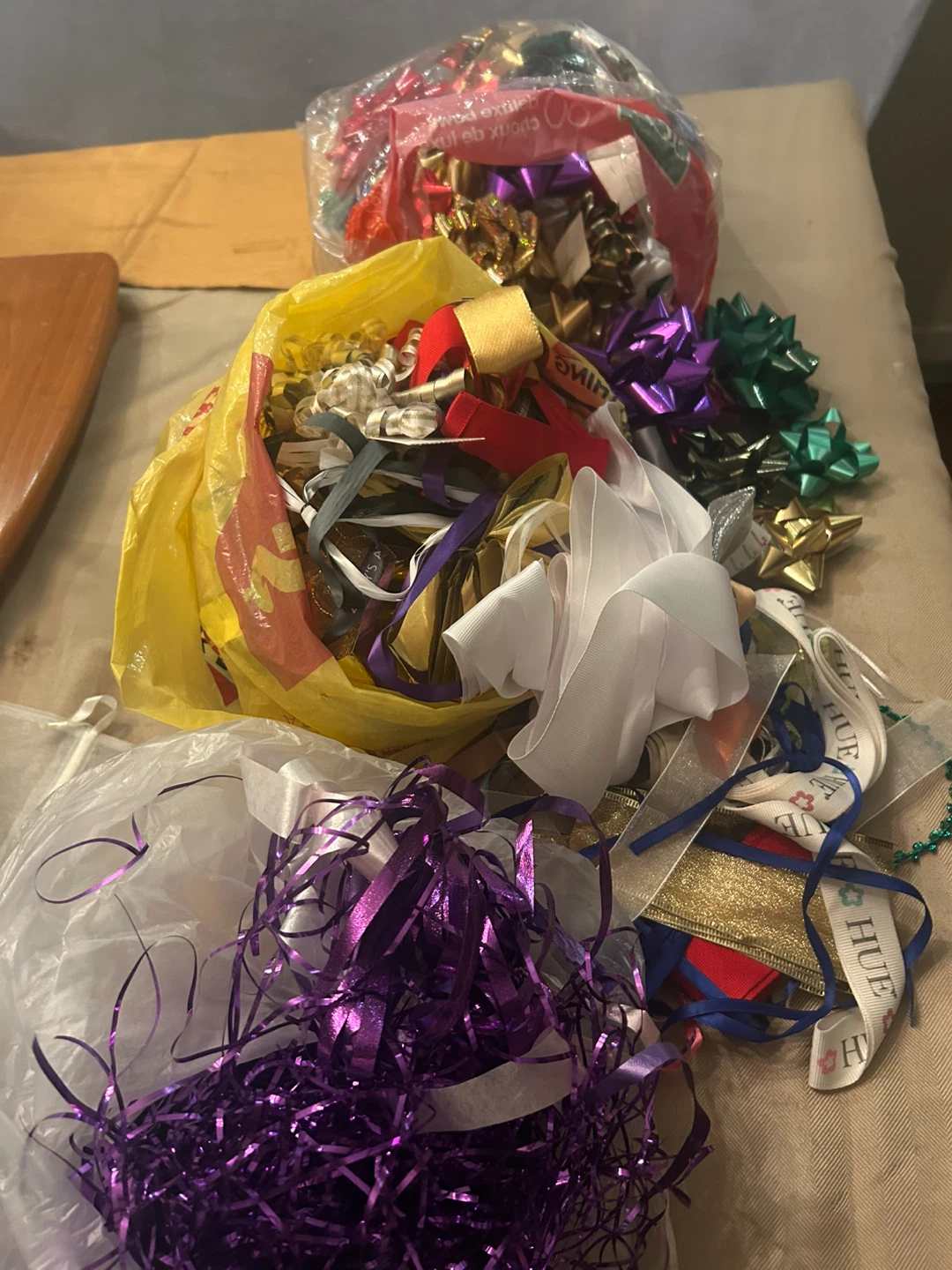 Assorted Gift Bows and Ribbons