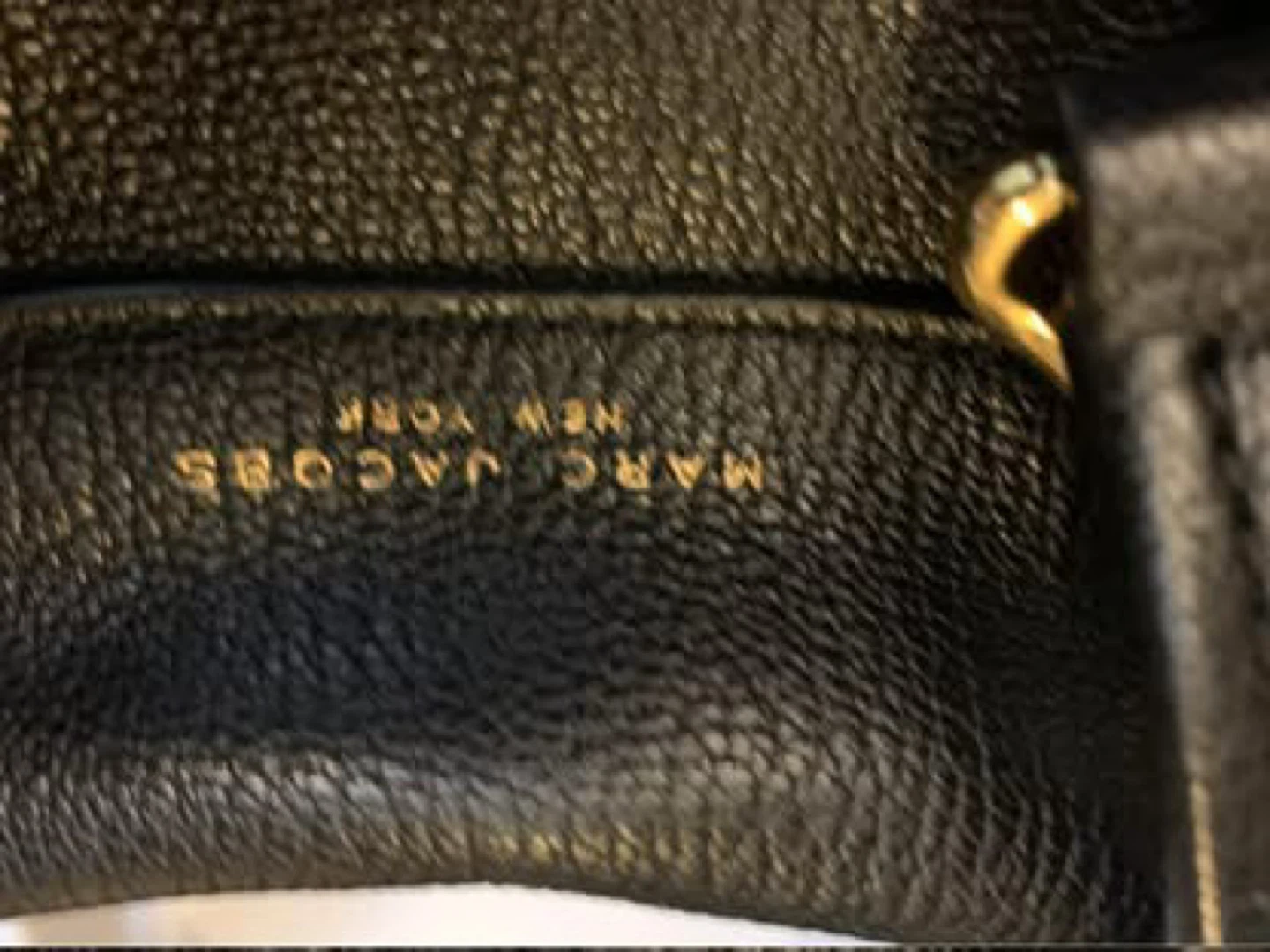 Black Marc Jacobs Leather Satchel Bag used two times - photo 2