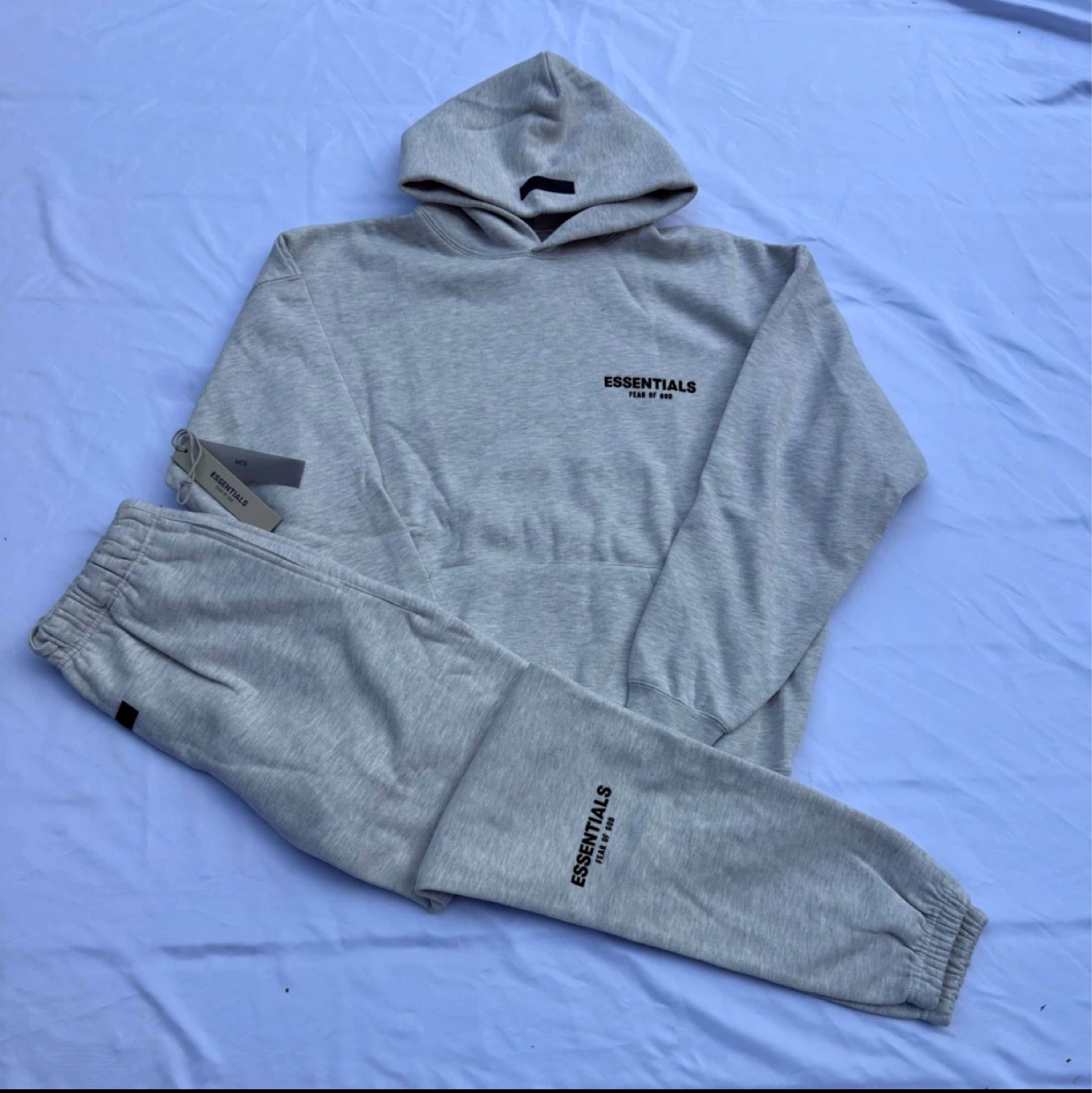 Essentials tracksuit (light oatmeal)