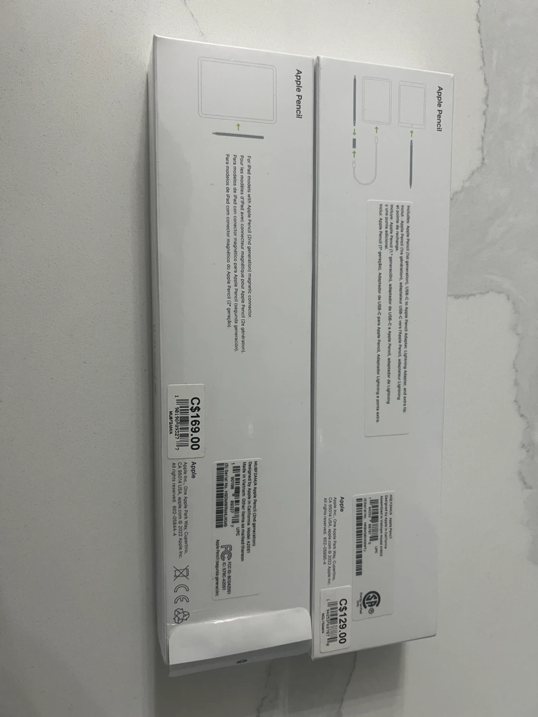 2 Apple Pencils (1st & 2nd Gen) – Bundle Deal ($275) + Free Gift