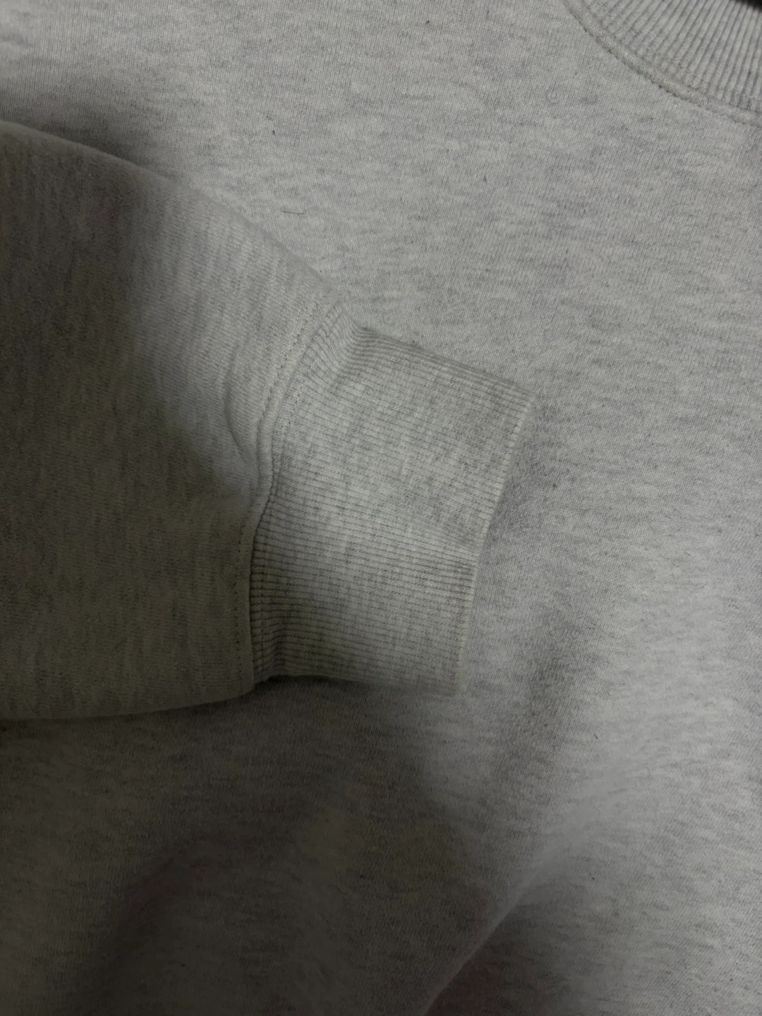 aritzia cozy sweatfleece perfect crew sweatshirt - photo 3