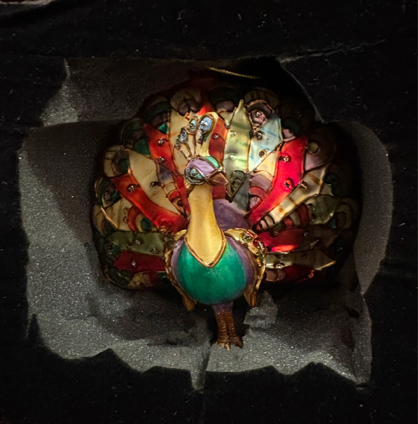 Decorative Peacock Figurine decoration