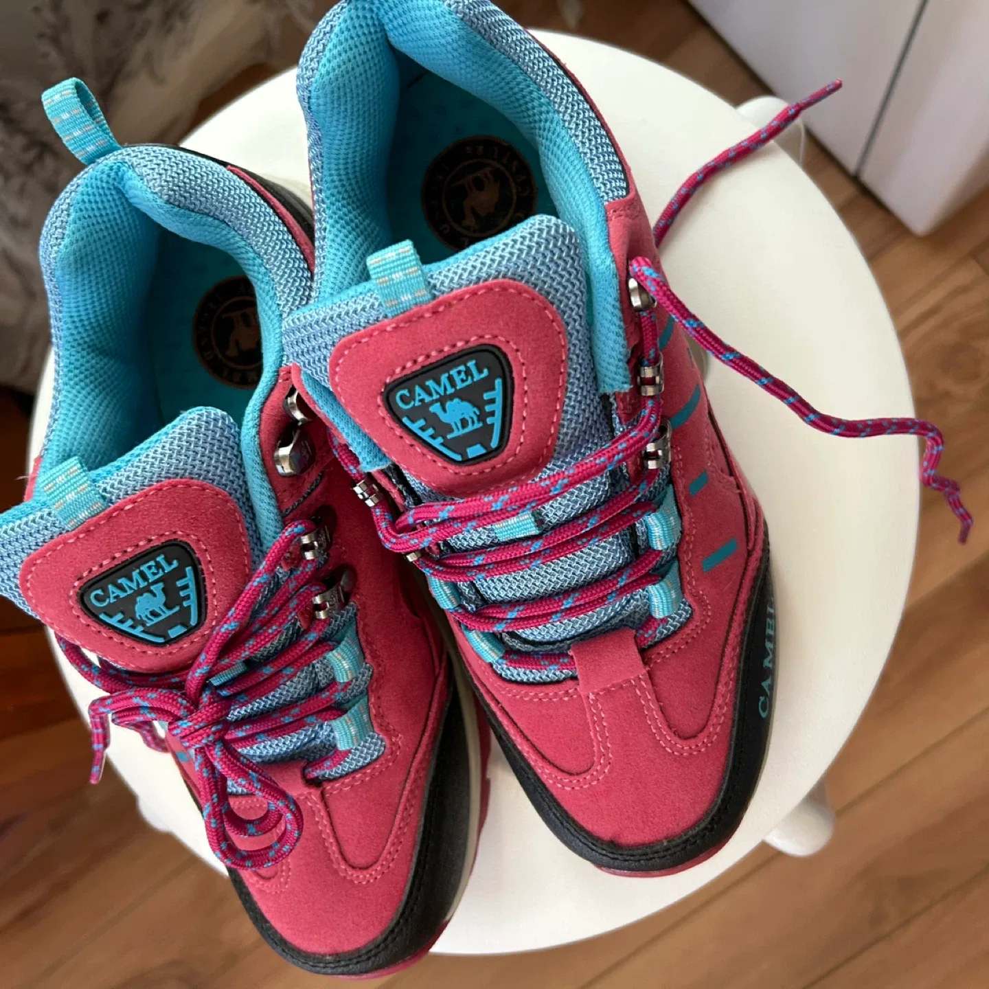 Camel Outdoor Hiking Shoes - Pink/Blue