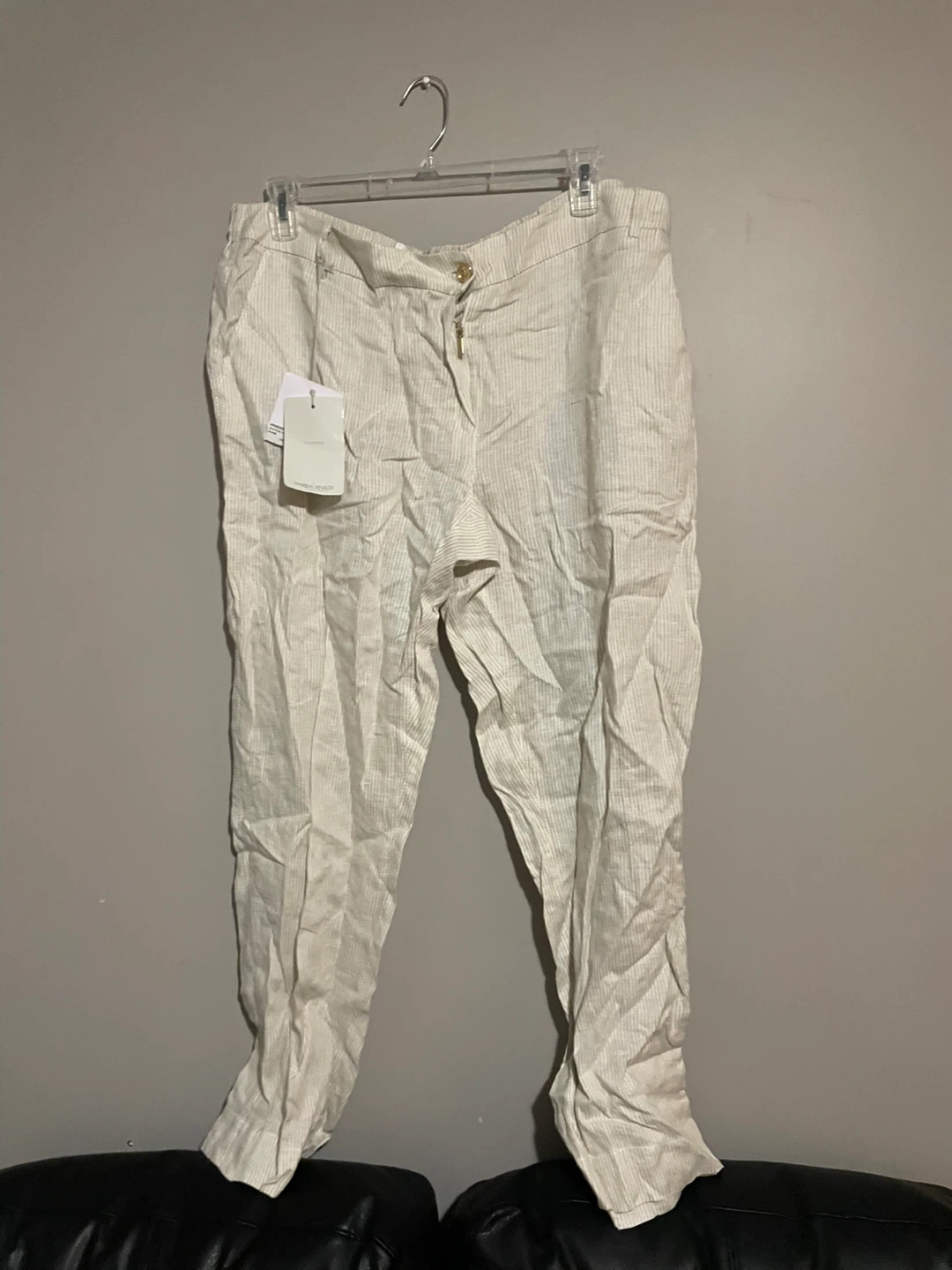 Marina Rinaldi Voyage Linen Blend Trousers - photo 4