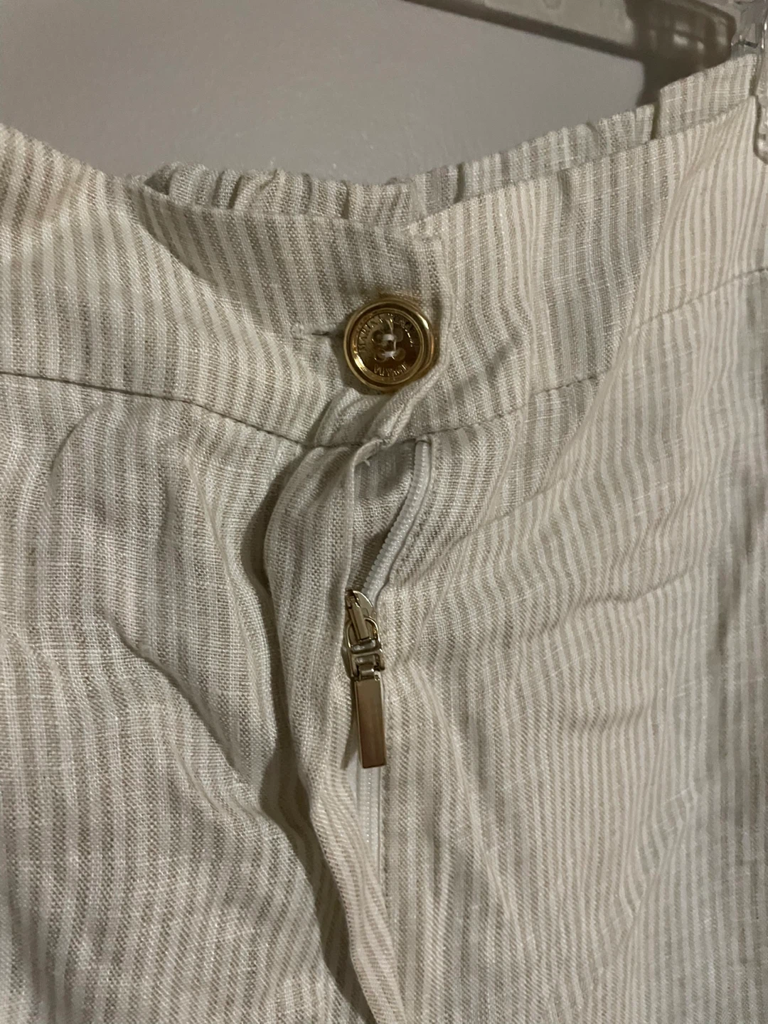 Marina Rinaldi Voyage Linen Blend Trousers