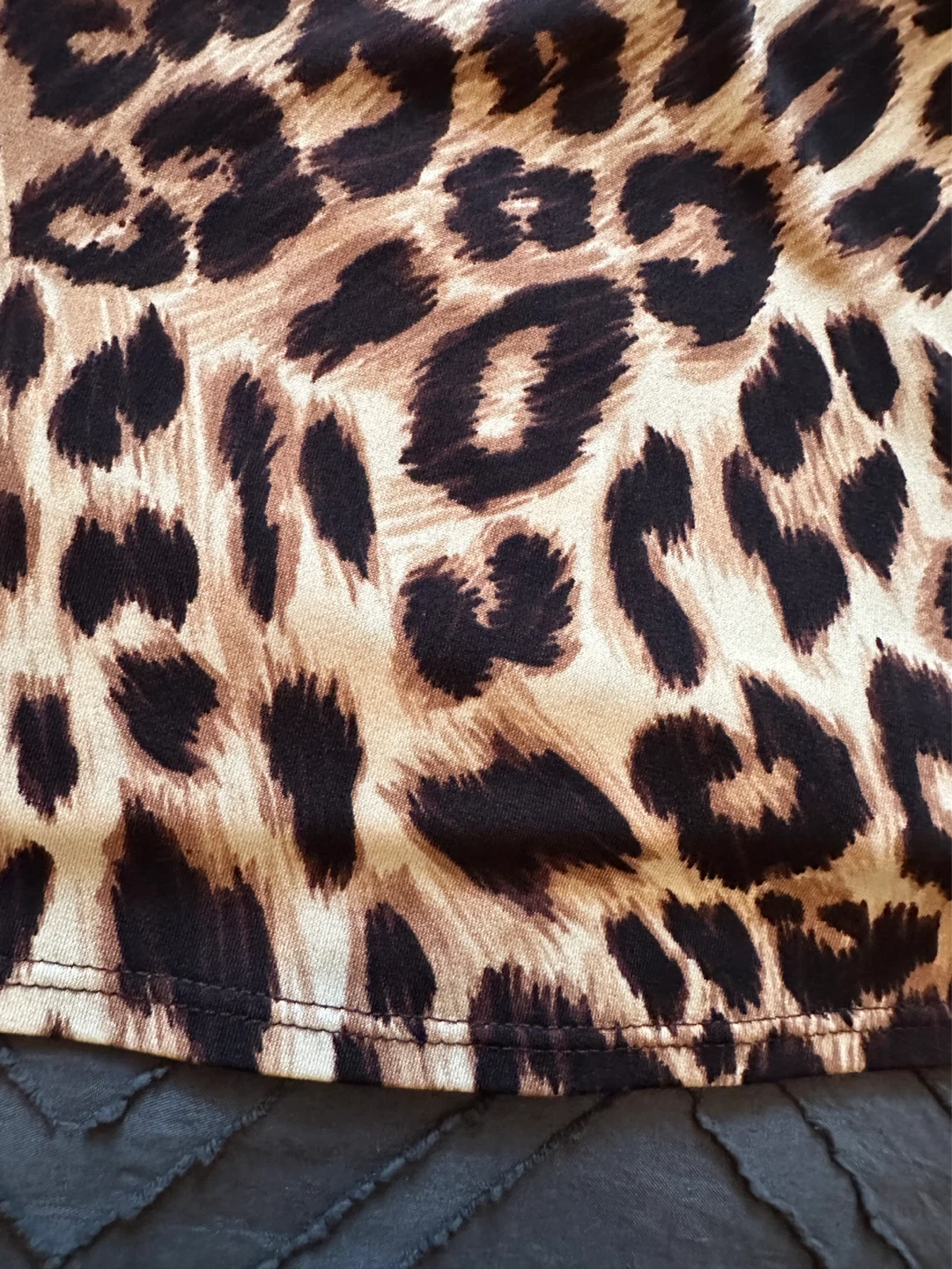 Leopard print  wrap dress - photo 4
