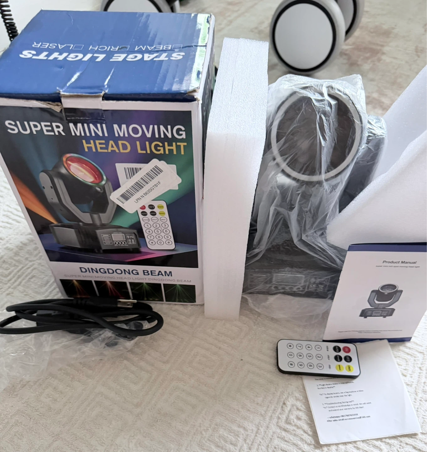 Super Mini Moving Head Light DINGDONG BEAM Stage Light