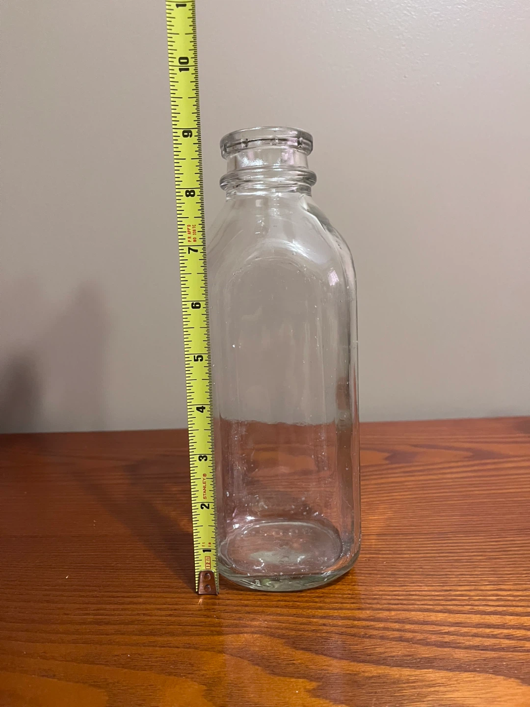 VINTAGE GLASS MILK BOTTLES - photo 4