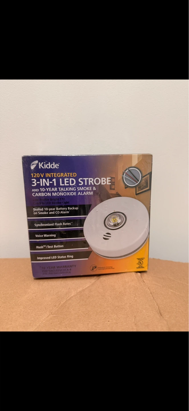 Kidde 120 V Integrated LED Strobe Smoke - photo 2