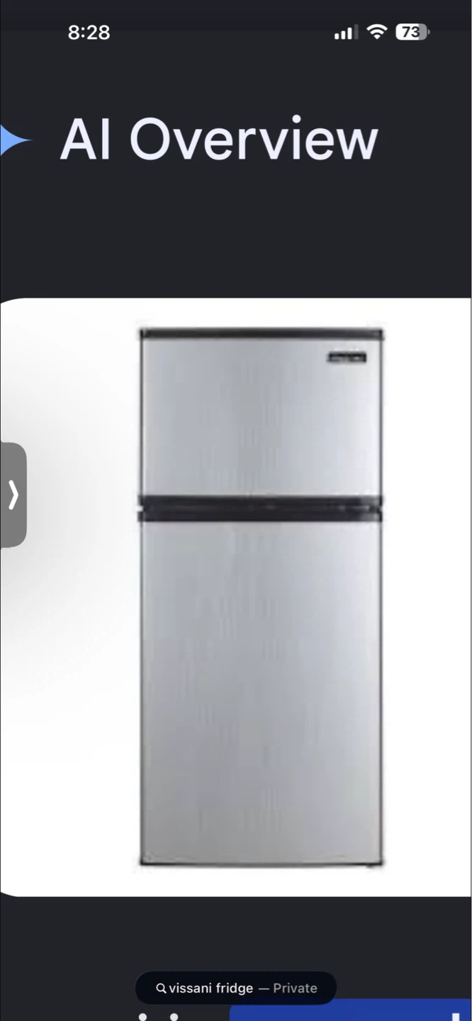 Stainless Steel Top Freezer Refrigerator