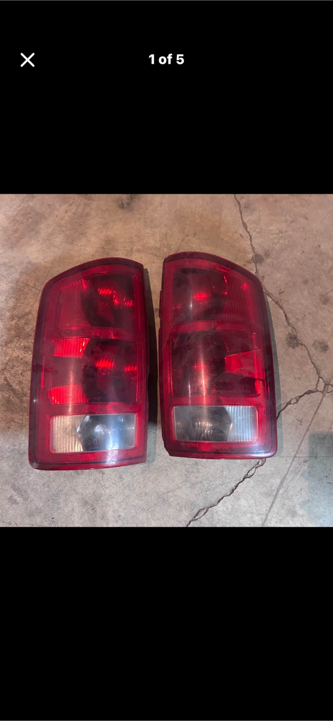 Pair of Red Tail Lights