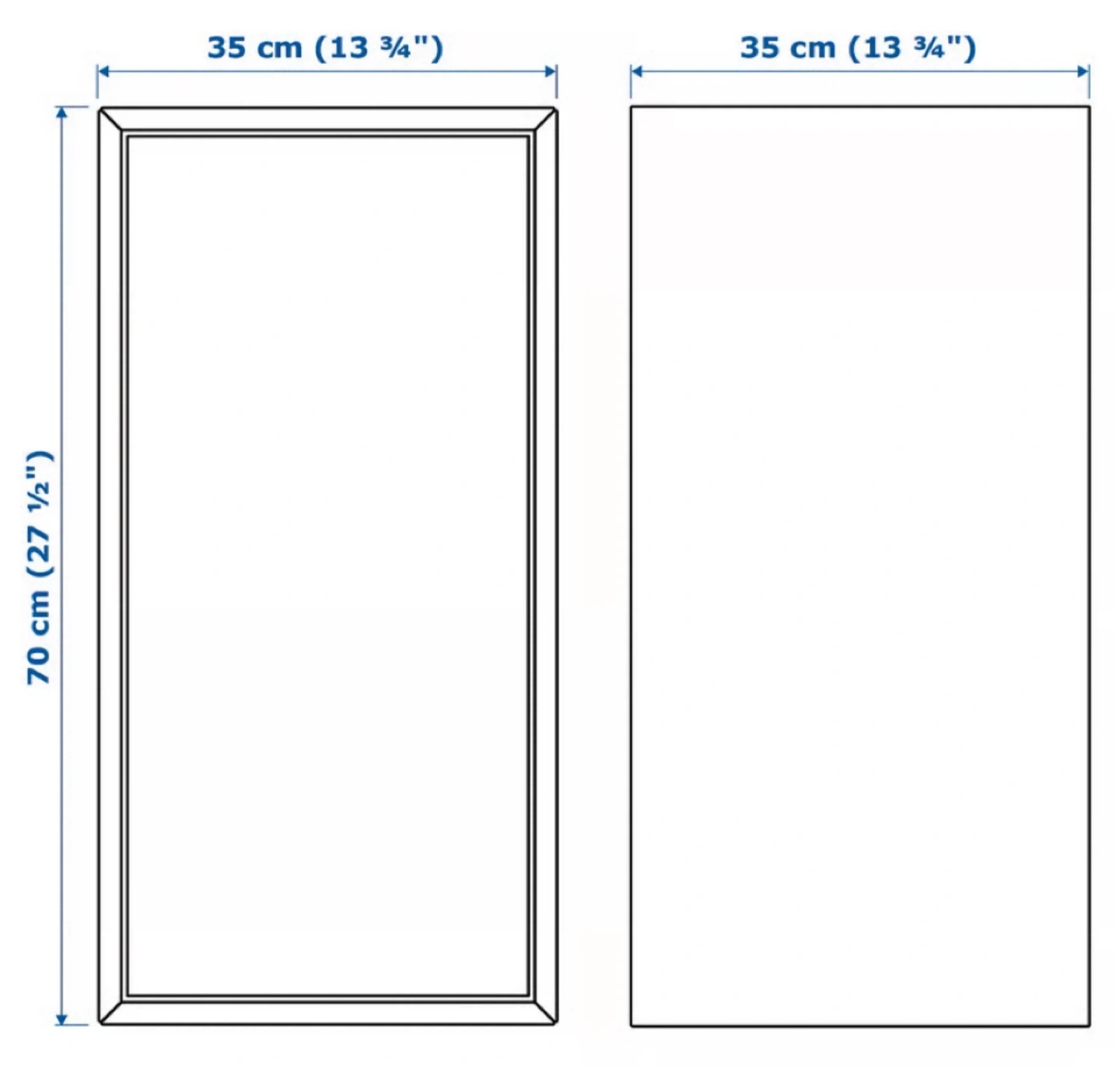 IKEA EKET Cabinet with Door & Shelf (35 x 35 x 70 cm) - photo 4