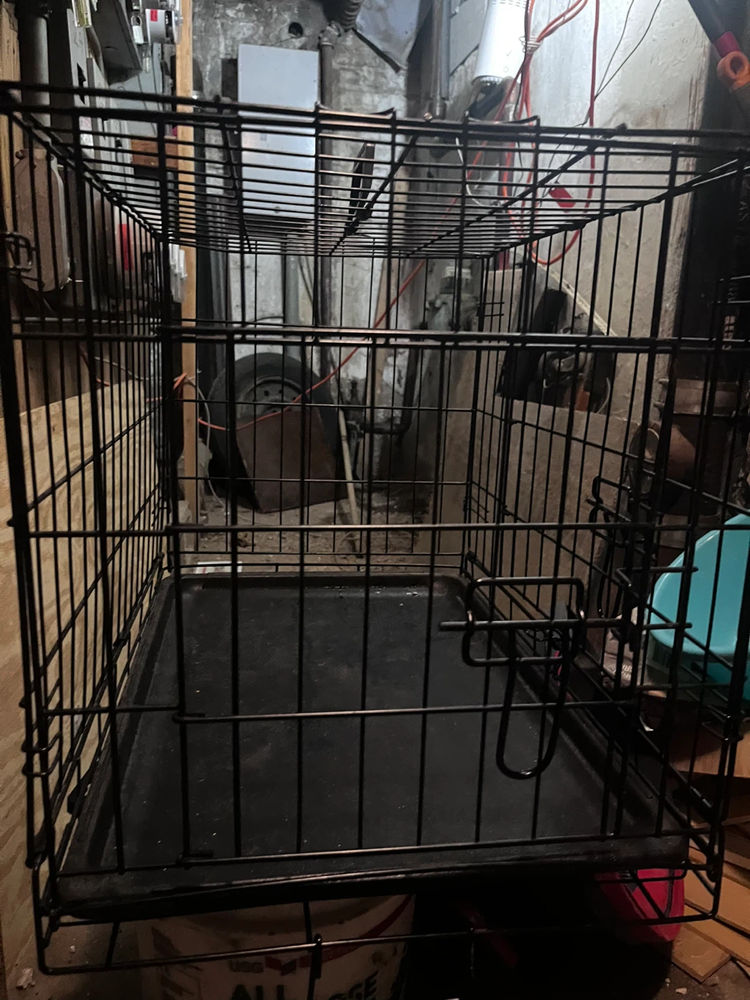 Black Wire Dog Crate - photo 2