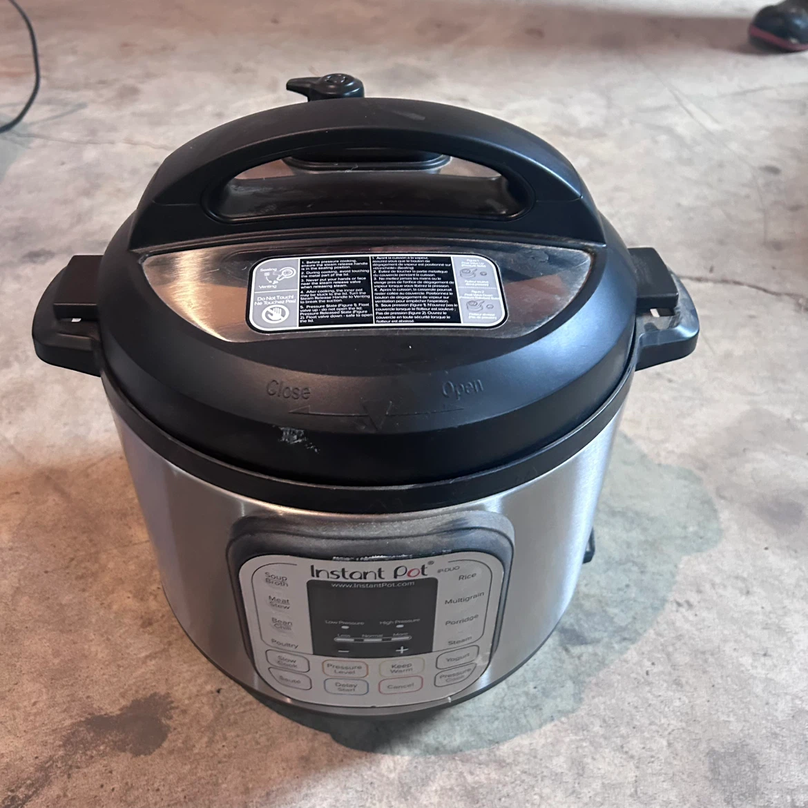 Instant Pot Duo 7-in-1 Electric Pressure Cooker