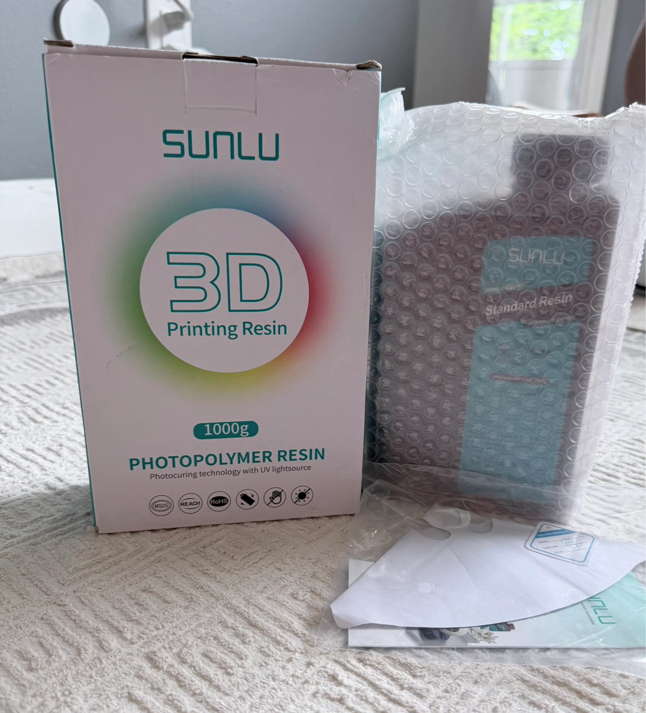 SUNLU 3D Printing Resin - 1000g