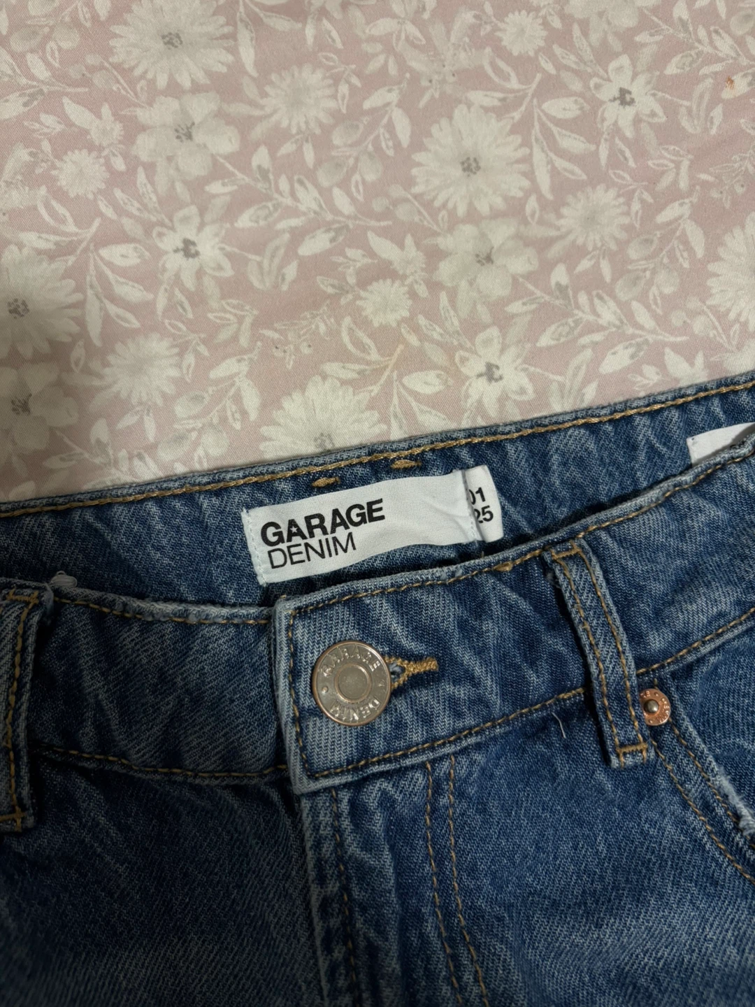 garage denim slouchy jeans