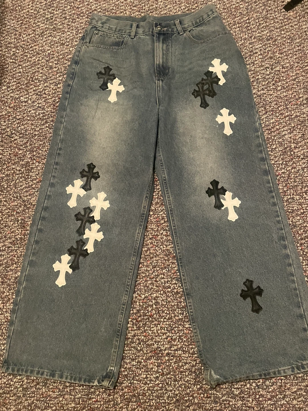 Chrome Hearts Baggy Jeans