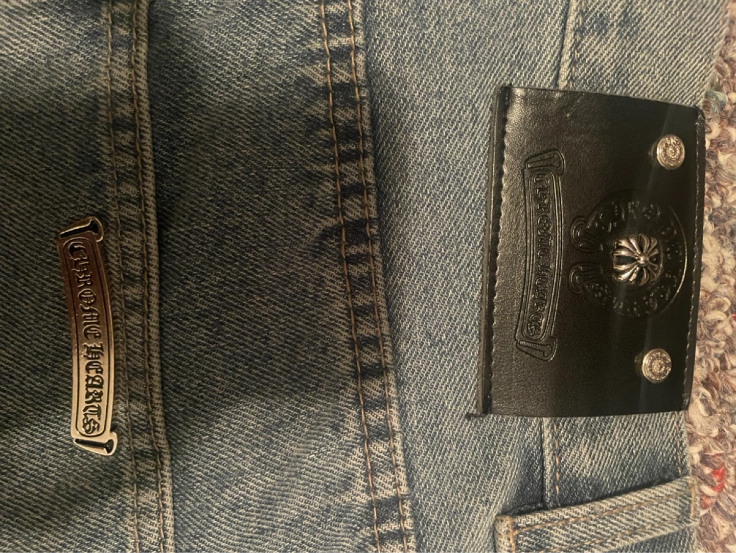 Chrome Hearts Baggy Jeans - photo 4