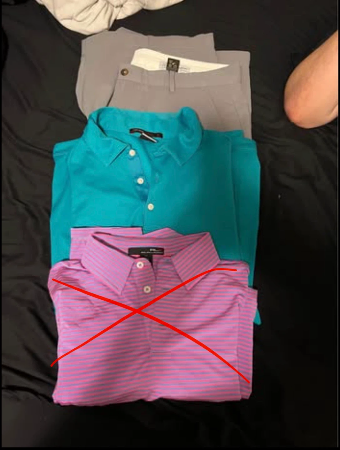 Men’s golf clothing