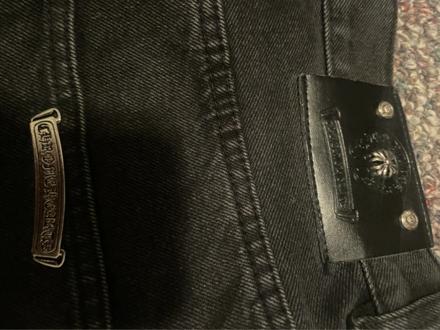 Chrome Hearts Baggy Jeans - photo 4