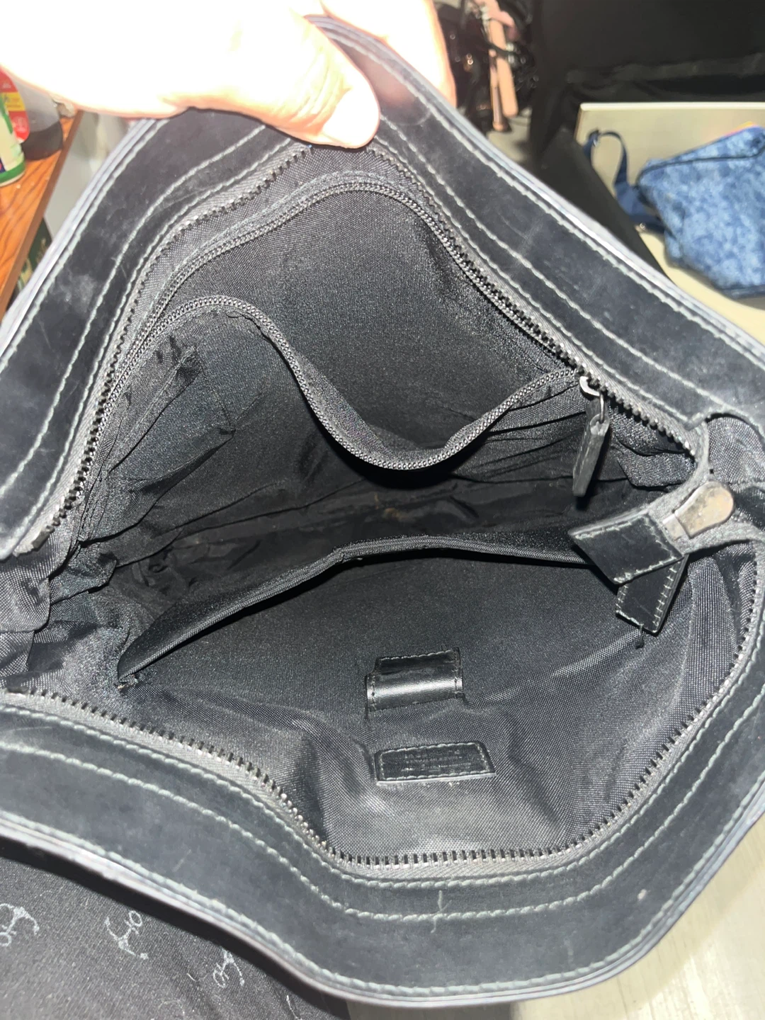 Salvatore Ferragamo Black Leather Tote Bag - photo 3