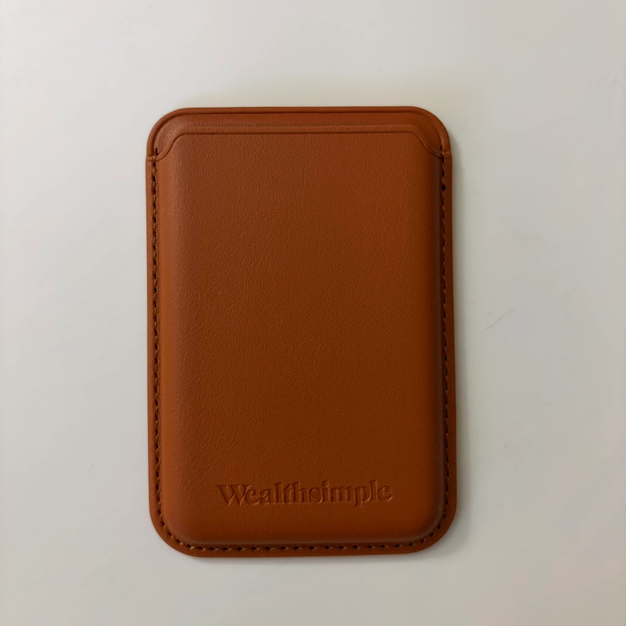 Wealthsimple Leather Magsafe Wallet